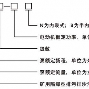 2.2kw礦用隔爆型排污排沙潛水電泵